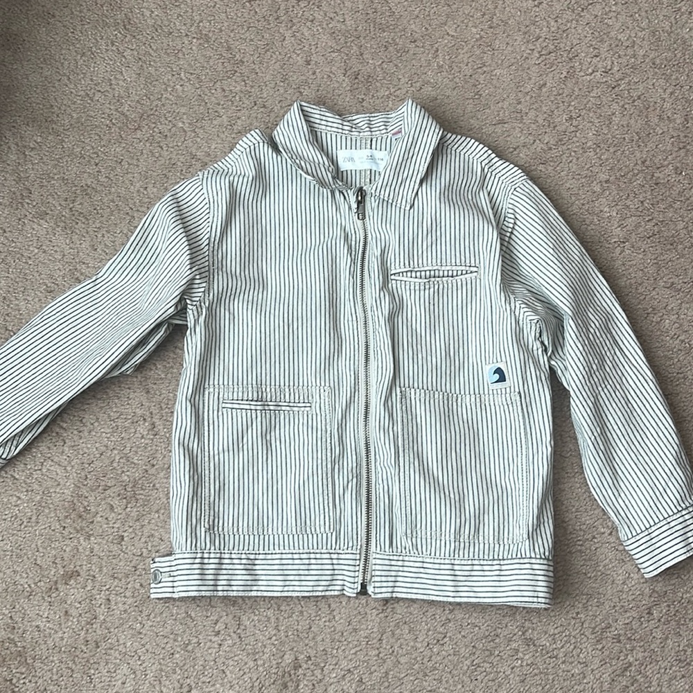 Zara striped jacket